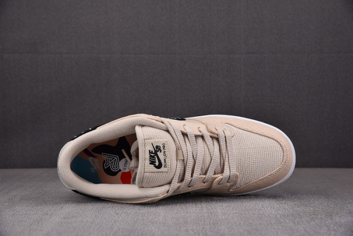 Albino & Preto x NIKE Dunk SB Low Pro QS “Pearl White” FD2627-300