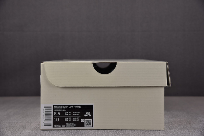 Albino & Preto x NIKE Dunk SB Low Pro QS “Pearl White” FD2627-300
