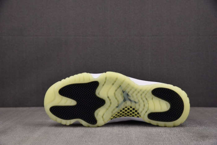 Air Jordan 11 Retro Black Barely Volt IB1378-001